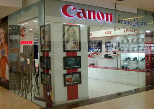 teacher in a school hallway